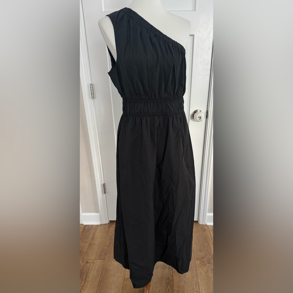 Rails Elegant Black One-Shoulder Dress NWOT - Picture 7 of 11